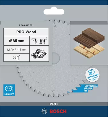 PRO Wood 木工圓鋸片