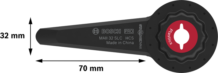 PRO MAII 32 SLC 高碳鋼尖型刮刀