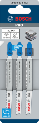 PRO Metal thick and thin T123XF