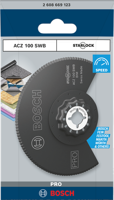 PRO ACZ 100 SWB 雙金屬半圓刀片